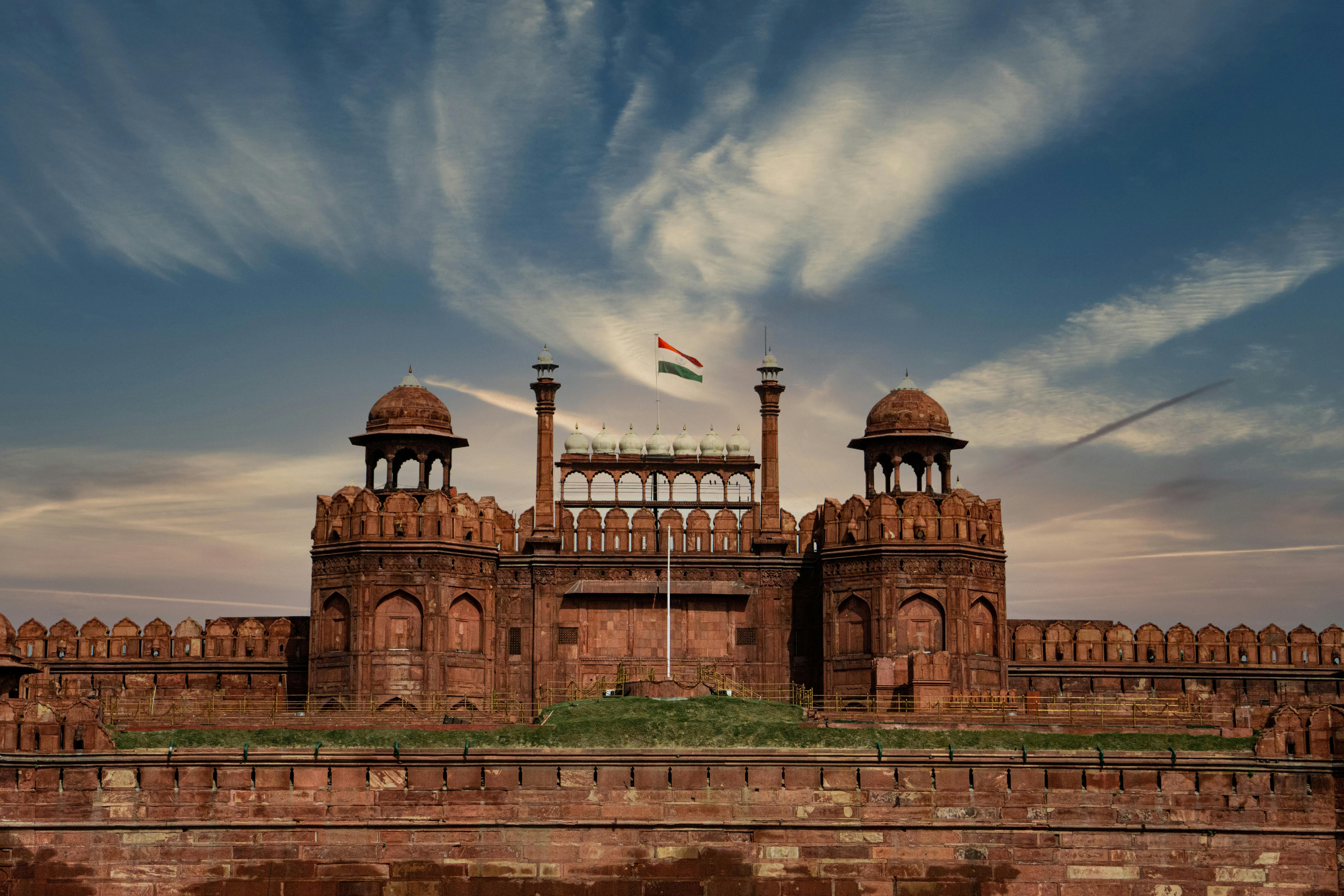 The Majestic Red Fort in Delhi